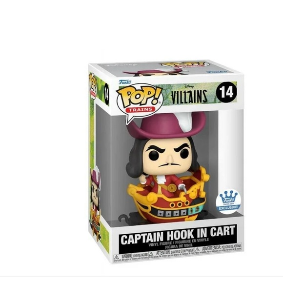 Funko POP Disney Villains 3 Included Captain Hook, Maleficent & Evil Queen - Picture 3 of 5